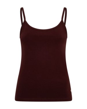 Top lace burgundy